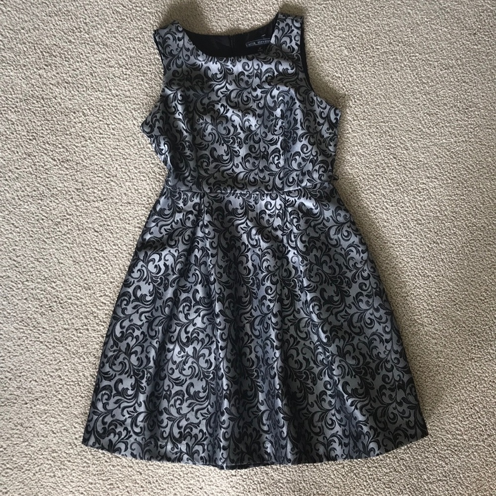 Karin Stevens Black & Silver Dress